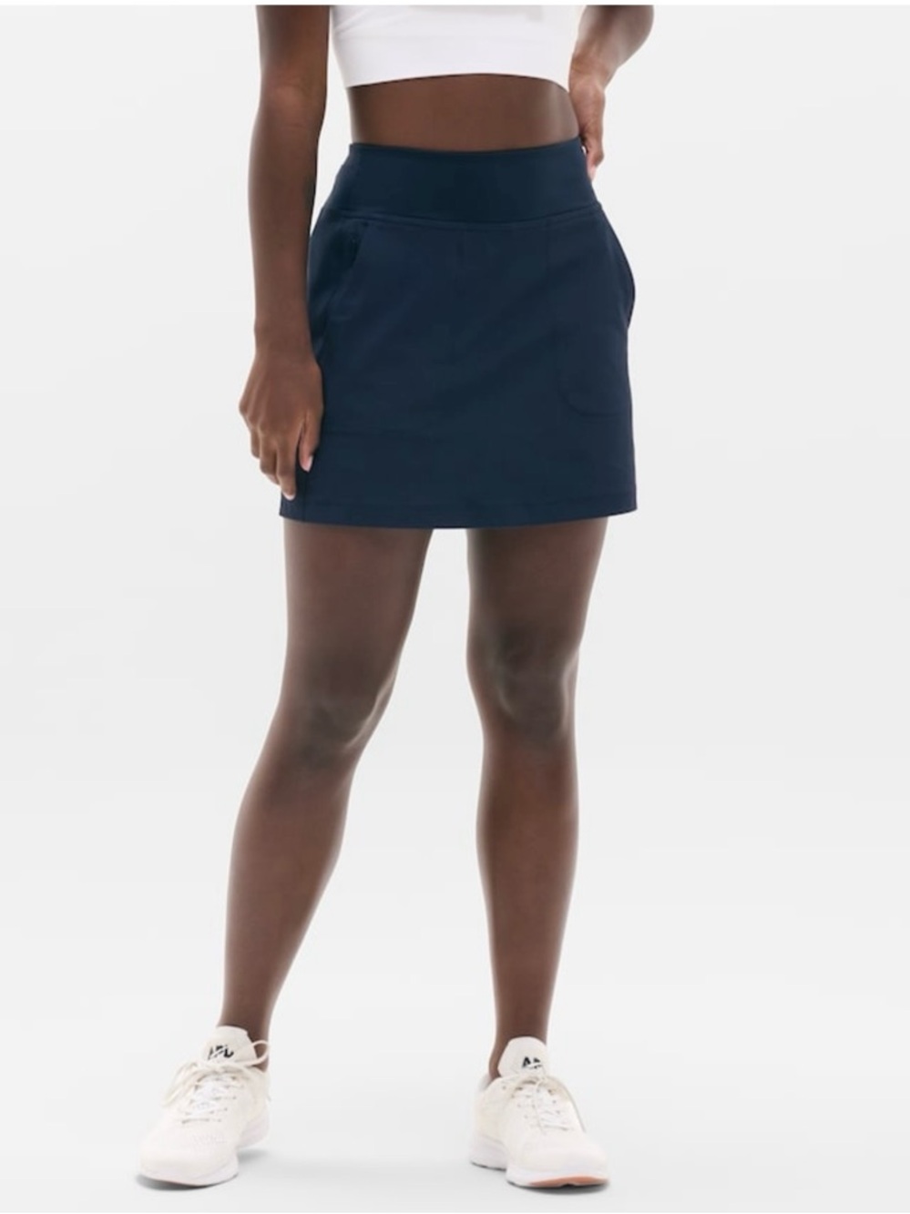 Athleta Navy Tee Time High Rise 15 “navy Blue Mini Skort
